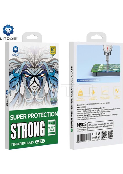 D+ Max Clear Strong Glass iPhone 13/13 Pro/14 Ekran Koruyucu modelleri