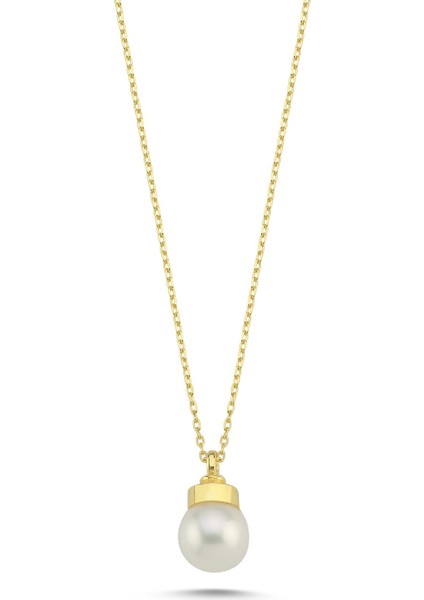 Altın Kaplama Inci Kolye Ard3