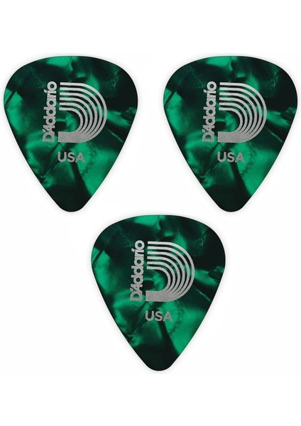 Planet Waves 1cap2-Gr Gitar Pena 3 Adet 0.50 mm Yeşil