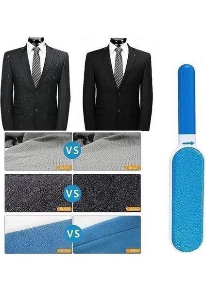 ® 2li Set Kıl Tüy Toplayıcı Kendinden Temizlemeli Tarak