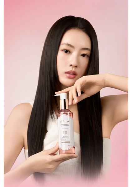 Dalba Professional Repairing Scalp Therapy Serum Shampoo (Rose FREESIA)275ML - Saç Derisi Bakımı Yapan Şampuan