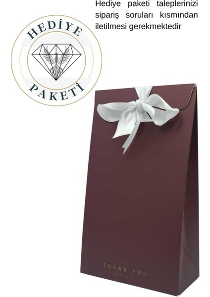 ANKAMUCEVHERAT Işıklı Kutuda 925 Ayar Gümüş Damla Bileklik Kadın