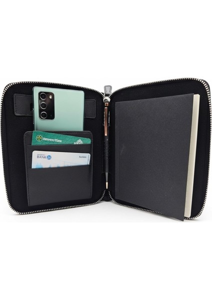 Premium Çok Fonksiyonlu Organizer - Protofolio - Sekreterlik Çanta 15X18 cm modelleri