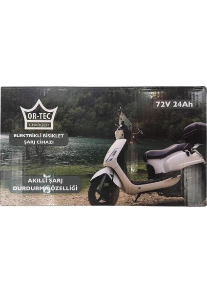 72 Volt 24 A Şarj Cihazı