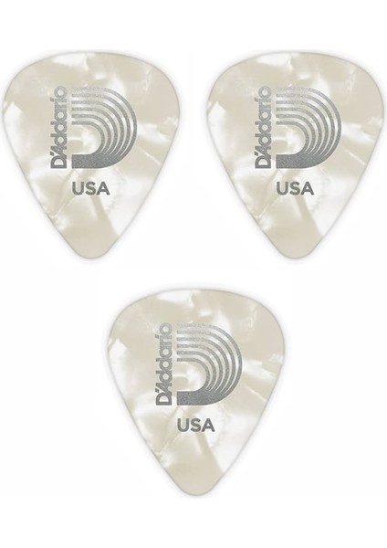 Planet Waves 1cap2-Wh Gitar Pena 3 Adet 0.50 mm Beyaz