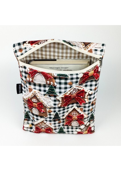 El Yapımı 3D Kurabiye Ev Kitap ve Tablet Kılıfı (21X27 Cm) indirimleri