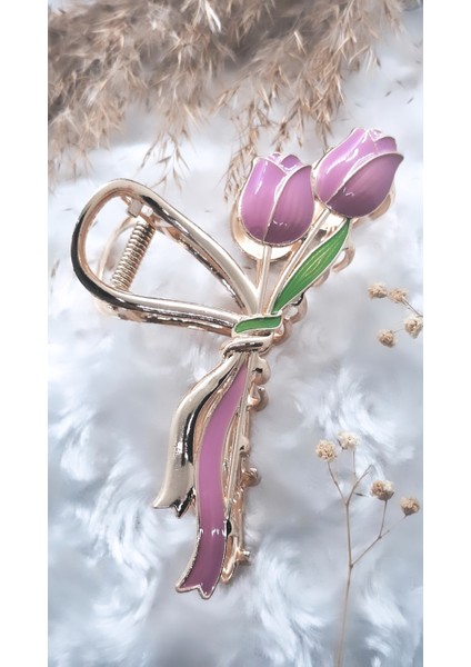 Lale Figürlü Metal Mandal Toka modelleri