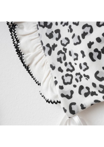 Leopar Desenli Kendinden Eldivenli 3'lü Takım indirimleri