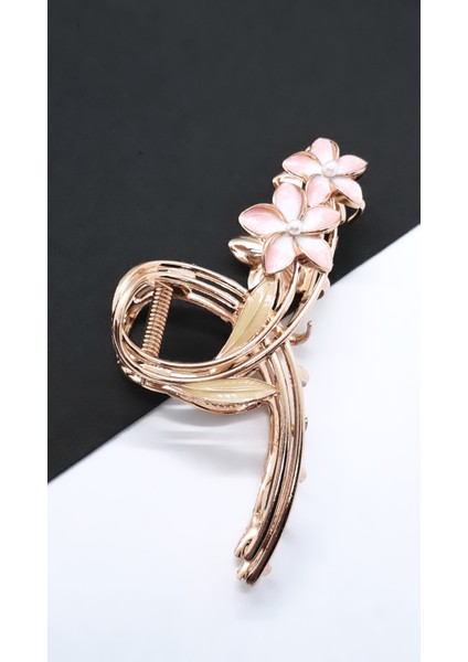 Renkli Lotus Çiçeği Figür Metal Mandal Toka