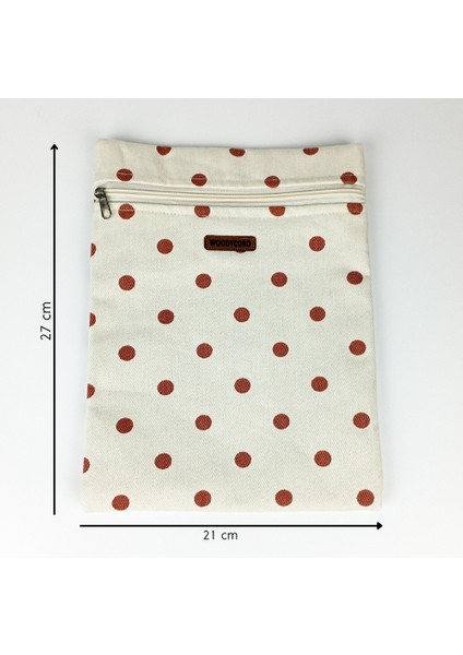 El Yapımı Puantiye Desenli Kitap ve Tablet Kılıfı fiyatları