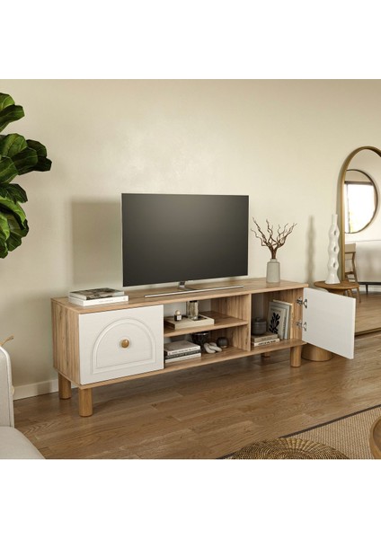 Bohem Tv Ünitesi 150 cm 2 Kapaklı Mdf Kapaklı Tv Ünitesi fiyatları