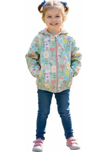 Kız Çocuk - Bebek Yağmurluk - Rüzgarlık