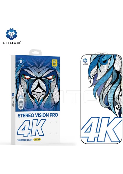 D+ Max 4K Clear iPhone 16 Pro Ekran Koruyucu