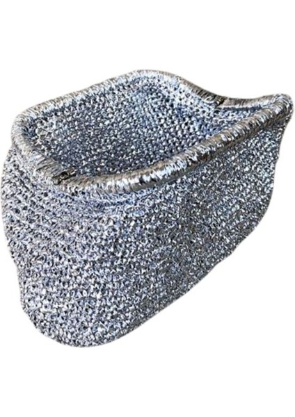 7301 El Yapımı Metalik Burslu Küçük Clutch Çanta / 15 x 27 cm fırsatları