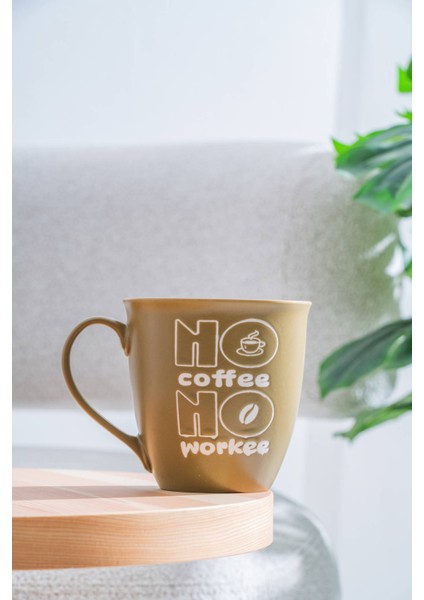 Ruby Porselen Kupa Yeşil - 600 ml