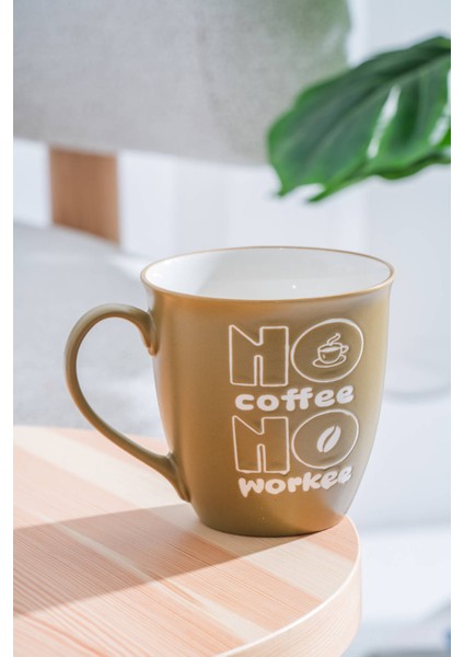 Ruby Porselen Kupa Yeşil - 600 ml fiyatları