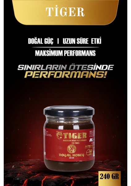 Tiger Ginsengli , Çakşır Otlu , Tongkhat Ali , Epimedium2, Panax , Tribulus Erkeklere Özel Kuvvet Macunu Geç Sert Güçlü Ilişki Atom Macunu Ballı Bitkisel Karışım (Pestisit Içermez) 240 gr fırsatları