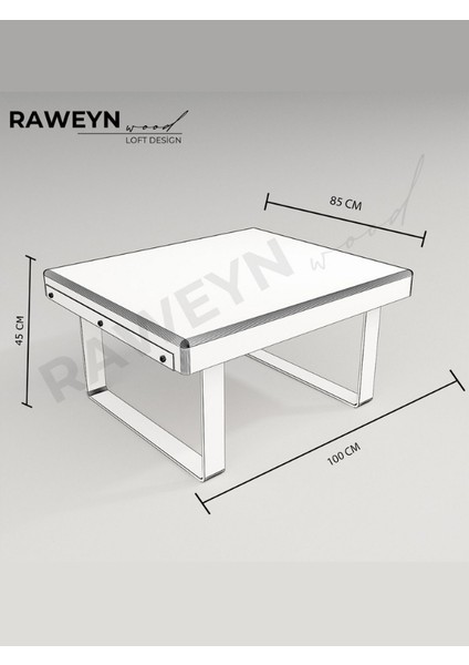 Team Doğal Ahşap Orta Sehpa 60X100 fırsatları