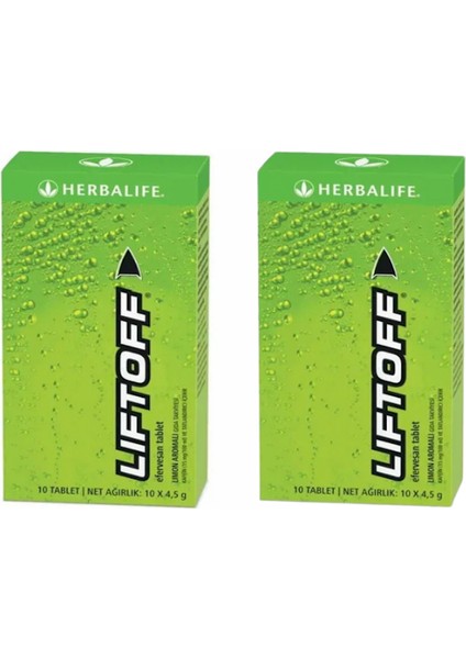 Liftoff Vitaminler,kafein,inositol, Taurin,guanara Içeren Efervesan Tablet Limon Aromalı Takviye Edici Gıda