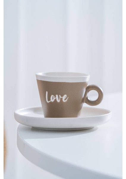 Ruby 6 Kişilik Kahve Fincan Takımı - 100 ml