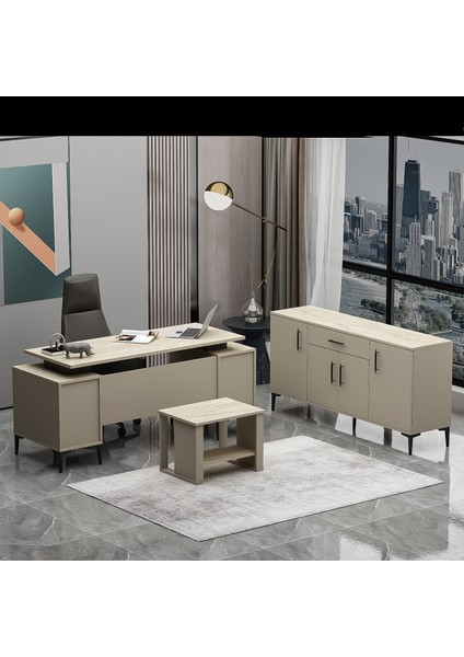 Branco Ofis Takımı 3’lü Set Masa, Sehpa, Konsol fiyatları