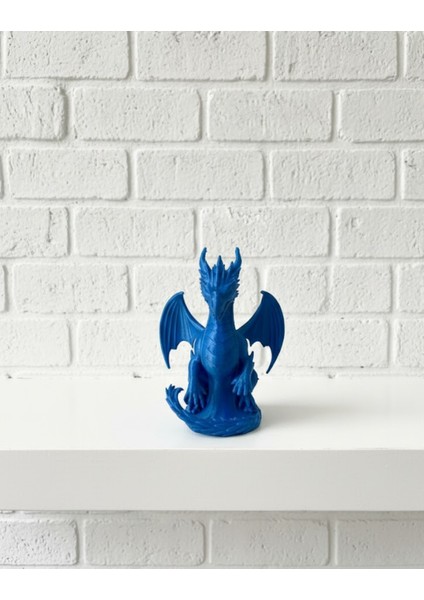 Ejderha Biblo 12 cm Dekoratif Fantastik Obje Hediyelik Süs Eşyası