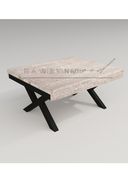 Grop Doğal Ahşap Orta Sehpa 60X100 modelleri