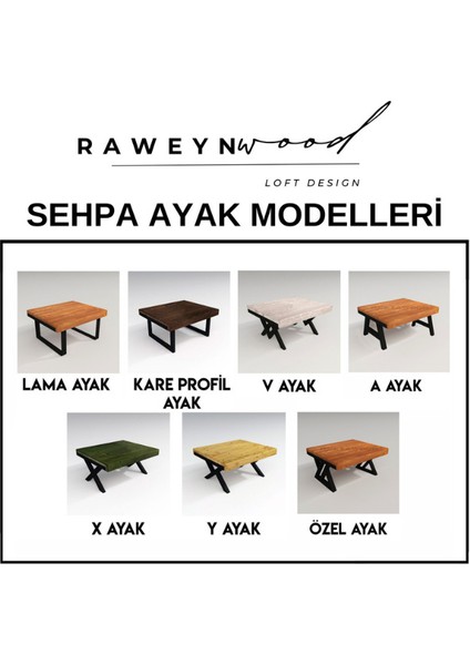 Grop Doğal Ahşap Orta Sehpa 60X100 indirimleri