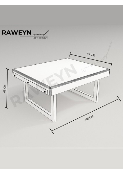 Fest Doğal Ahşap Orta Sehpa 60X100 fırsatları