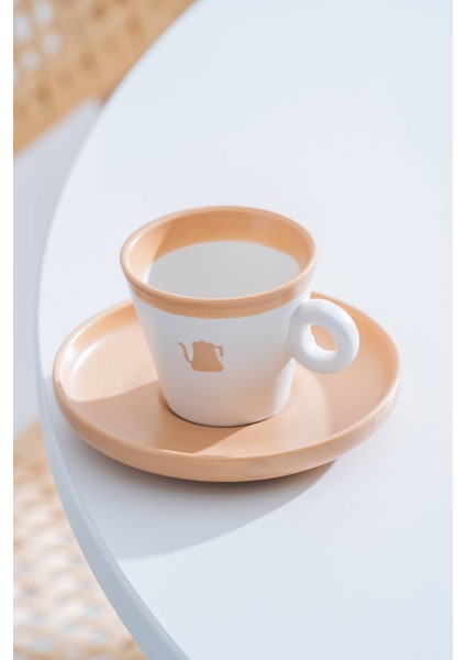 Ruby 6 Kişilik Kahve Fincan Takımı - 100 ml fırsatları