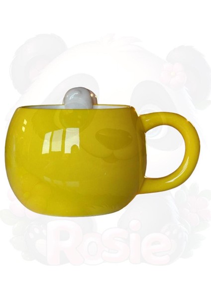 3D Sarkan Sevimli Hayvan Figürlü Seramik Kupa indirimleri