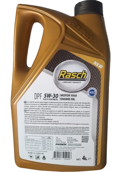 5W30 Dpf C3 Fully Synthetıc (LOW SAPS ) fiyatları