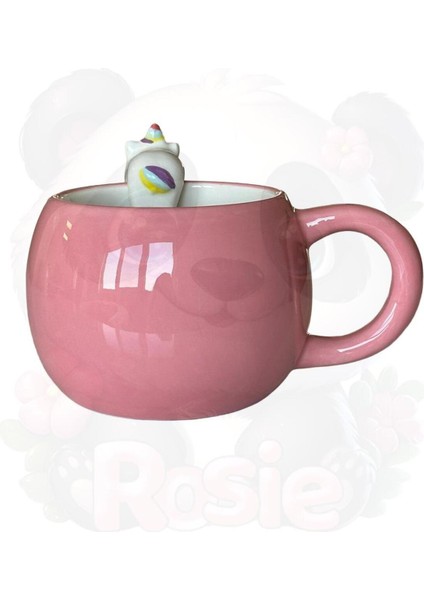 3D Sarkan Sevimli Hayvan Figürlü Seramik Kupa indirimleri