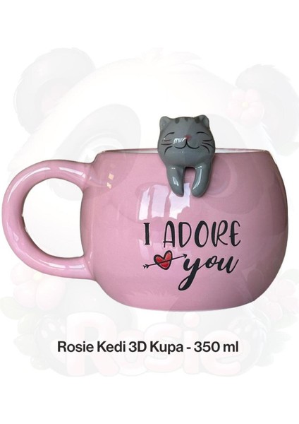 3D Sarkan Sevimli Hayvan Figürlü Seramik Kupa fırsatları