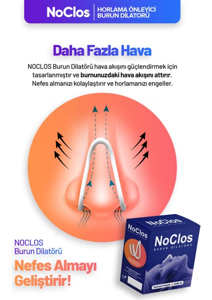 NOCLOS A+ 1'li Horlama Önleyici modelleri