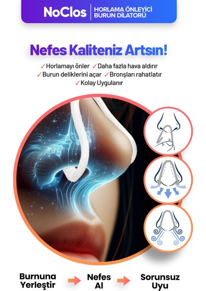 NOCLOS A+ 1'li Horlama Önleyici