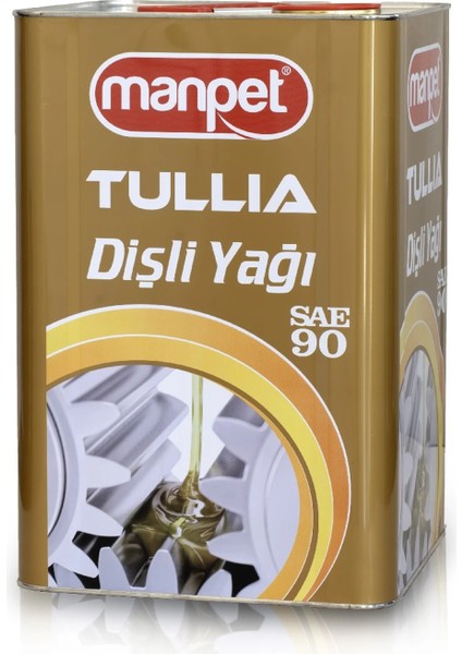 Tullia Dişli Yağı 90 Gl-I - 14 kg Plastik Bidon - Şanzıman Diferansiyel Yağı