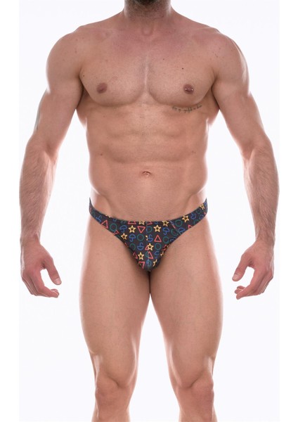Erkek Desenli Tanga Çamaşır