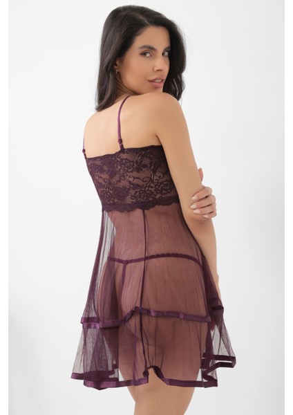 Mor Şifon Pileli GECELIK-835 fiyatları