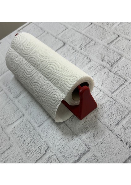 Kırmızı Peçete Askısı Mutfak Duvar Tipi Peçetelik Organizer modelleri