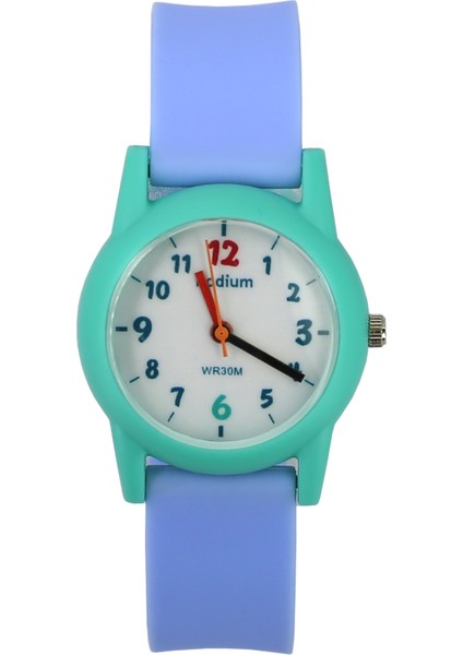 Çocuk Kol Saati Su Geçirmez Rodium Analaog (2213) (Mavi-Yeşil) fiyatları