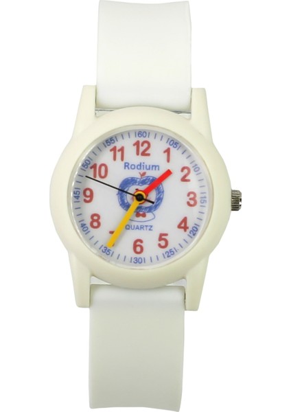 Çocuk Kol Saati Su Geçirmez Rodium Analaog (2211) (Beyaz) fiyatları