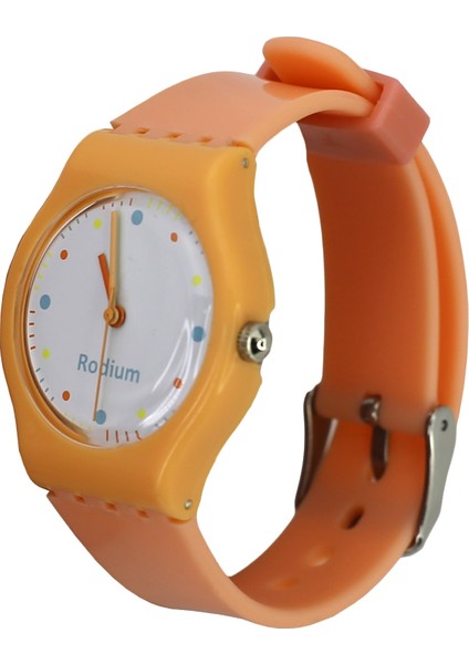 Çocuk Kol Saati Su Geçirmez Rodium Analaog (2219)-(TURUNCU) modelleri