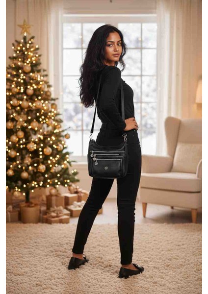 Yumuşak Suni Deri Günlük Postacı Kadın Çantası