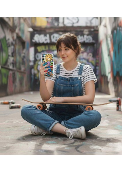 iPhone 6s Plus ile Uyumlu Grafiti Star Team Tasarımlı Şeffaf Silikon Kılıf modelleri