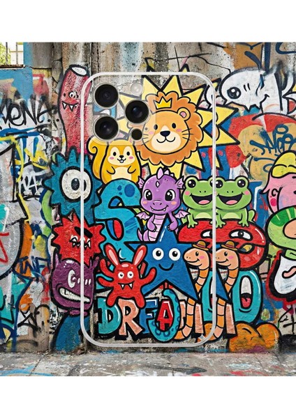 iPhone 6s Plus ile Uyumlu Grafiti Star Team Tasarımlı Şeffaf Silikon Kılıf indirimleri