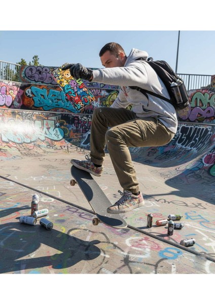 iPhone 6s Plus ile Uyumlu Grafiti Star Team Tasarımlı Şeffaf Silikon Kılıf