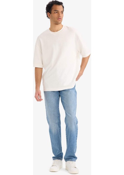 Straight Fit Düz Paça Jean Pantolon G1292AX25AU fiyatları