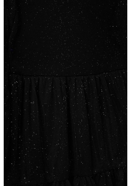 Kız Bebek Uzun Kollu Kadife Tül Elbise G5036A525WN modelleri