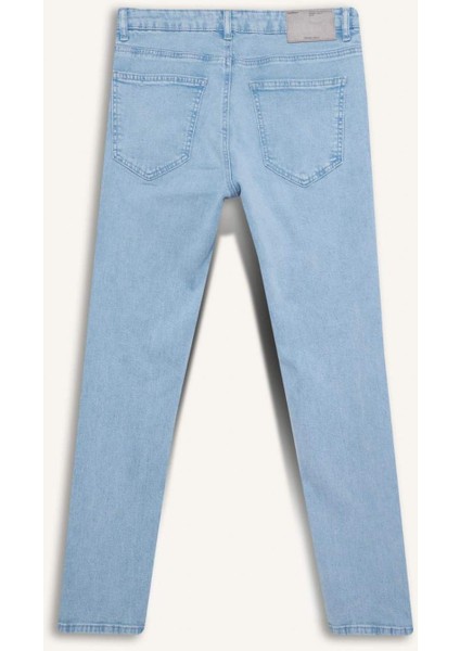 Pedro Slim Fit Dar Kalıp Normal Bel Dar Paça Jean Pantolon F2989AX25AU